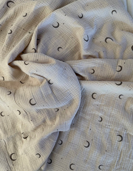 “Choc Moon” Swaddle