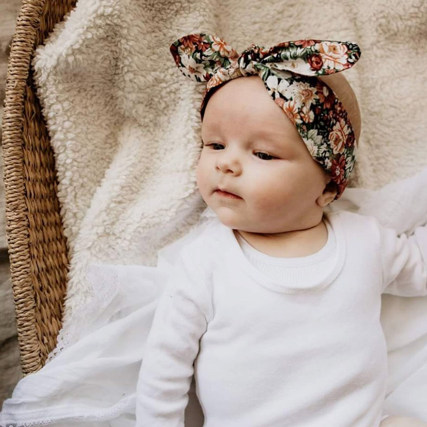 “Zoa” Brown Floral