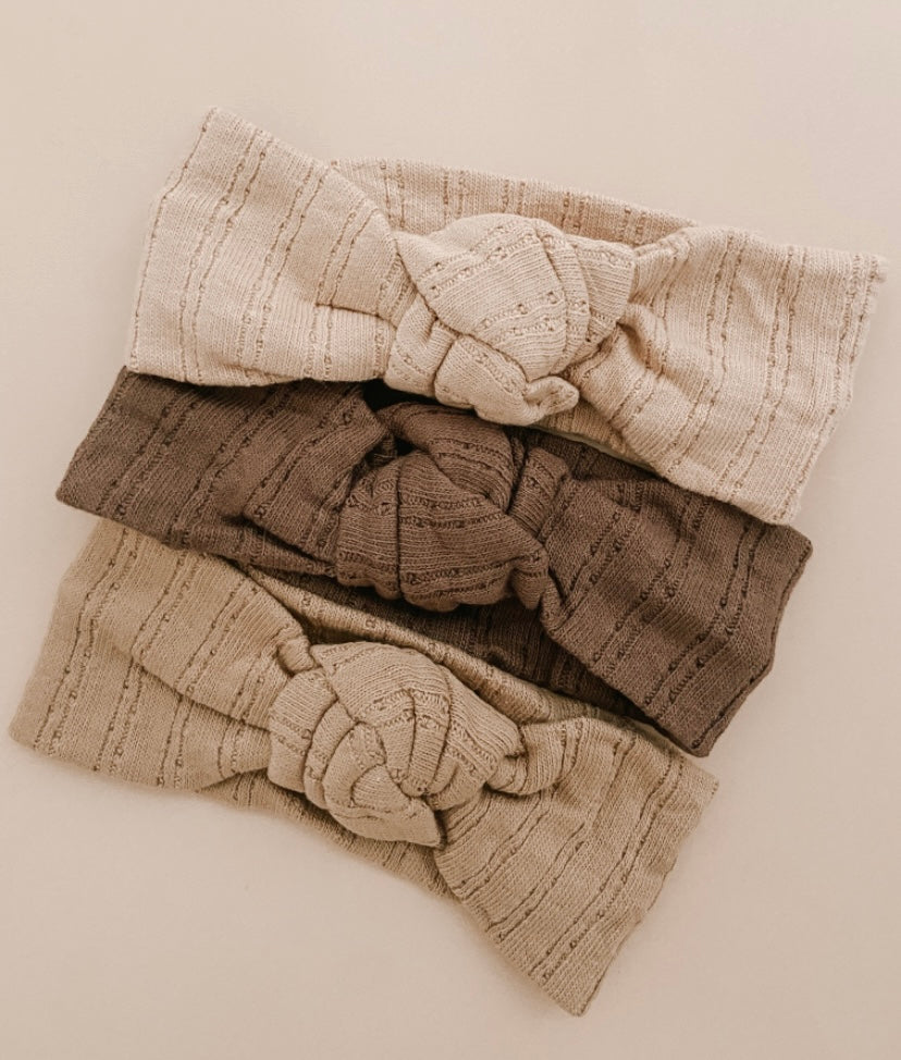 Textured Knot Topknots
