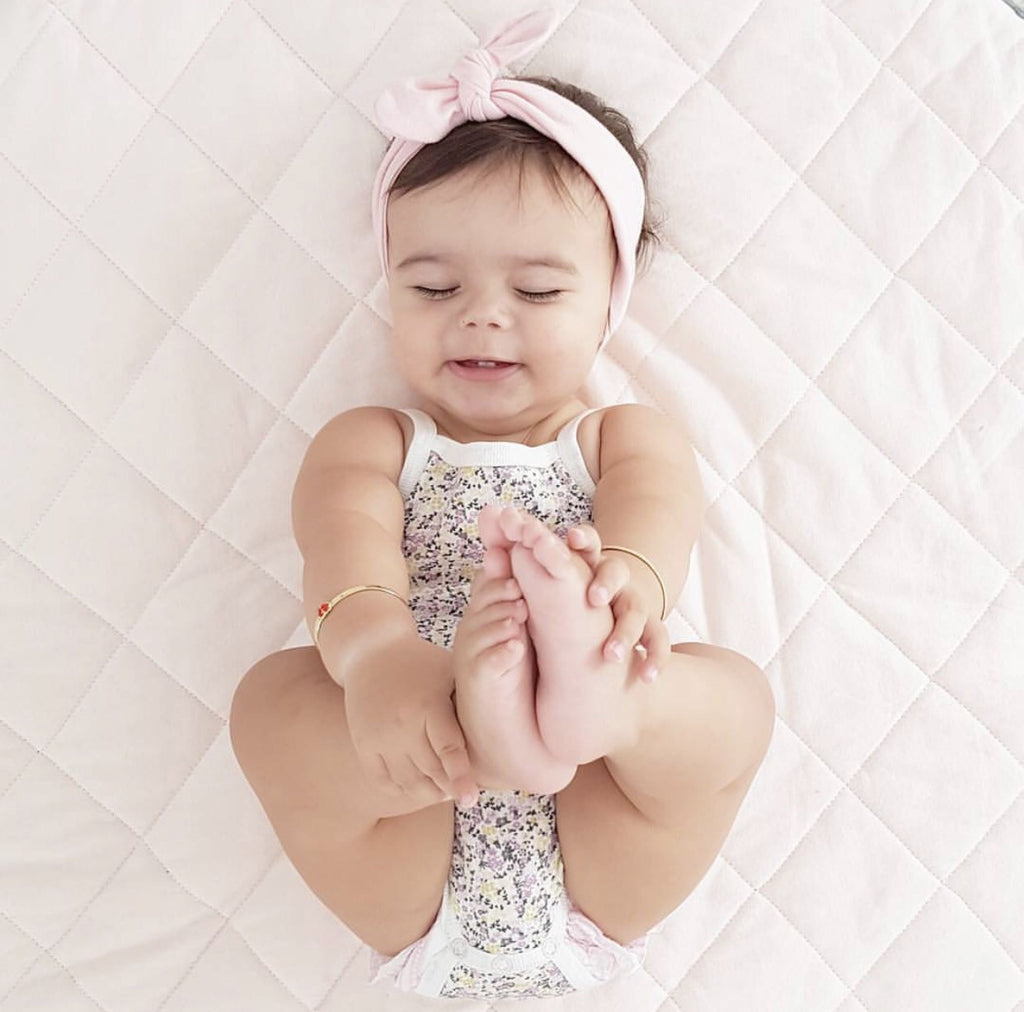 Baby Pink Topknot