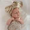 Golden Gauze Topknot