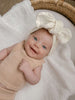 Cream Broderie Topknot