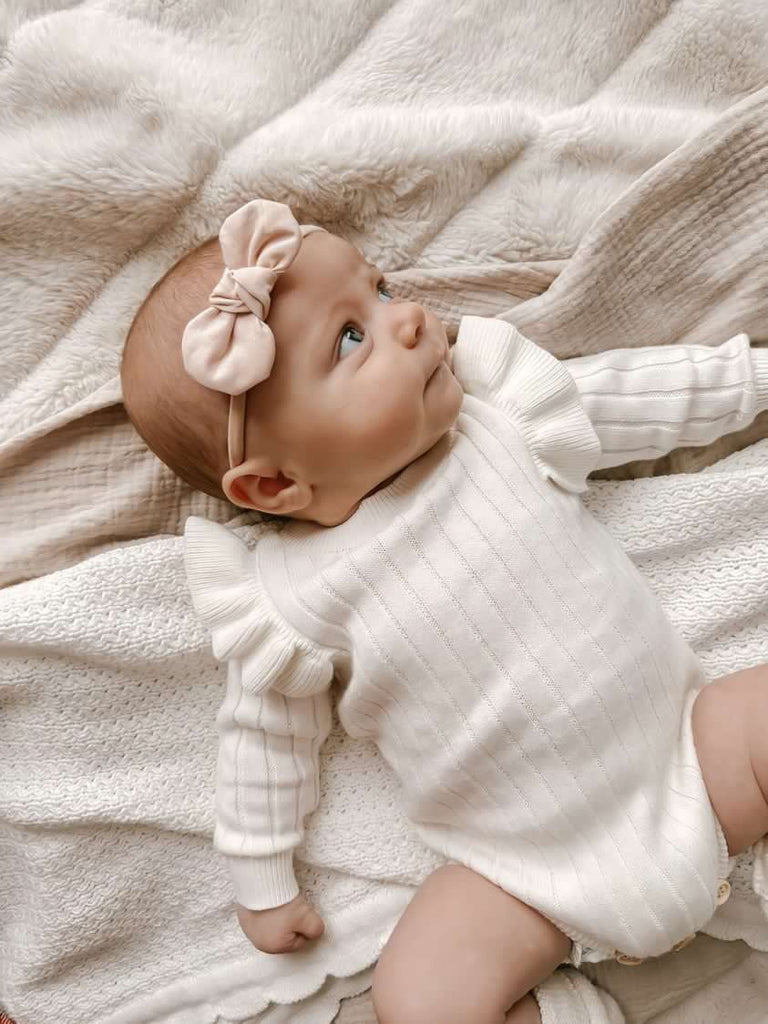 Pale Blush Bow