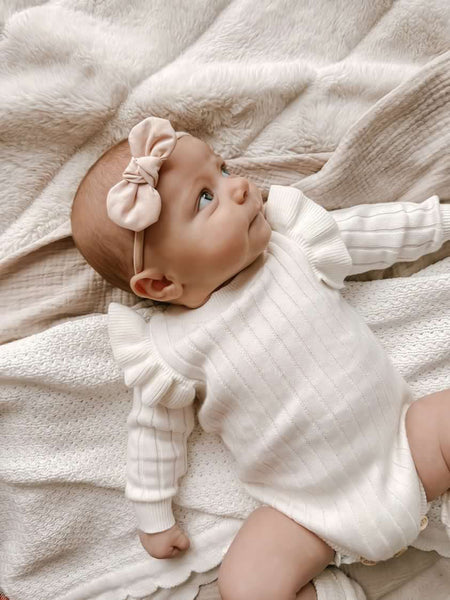 Pale Blush Bow