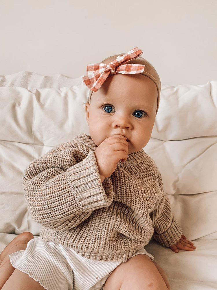 Red Gingham Bow